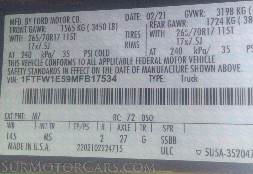 2021 Ford F-150 - Image 5