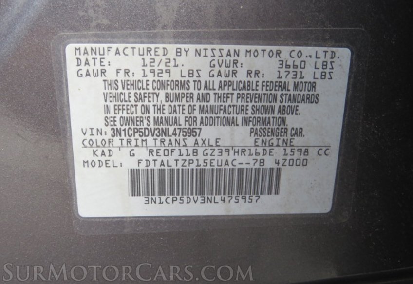 2022 Nissan Kicks - Image 51