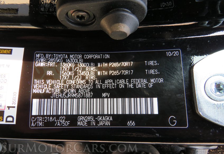 2021 Toyota 4Runner - Image 48