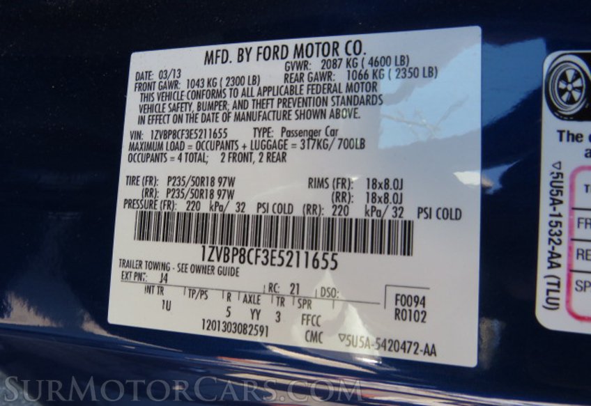 2014 Ford Mustang - Image 42