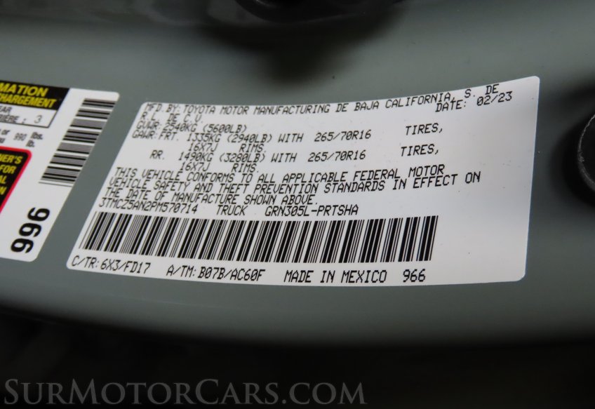 2023 Toyota Tacoma - Image 54