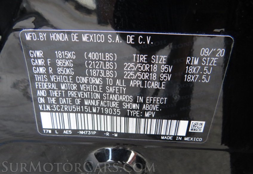 2020 Honda HR-V - Image 45