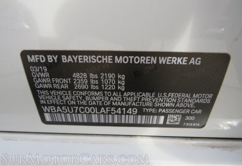 2020 BMW 3 Series - Image 52