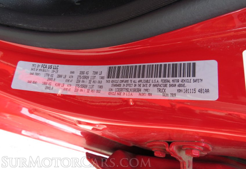 2020 Ram 1500 - Image 49