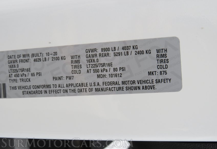 2021 Ram ProMaster Cargo Van - Image 61