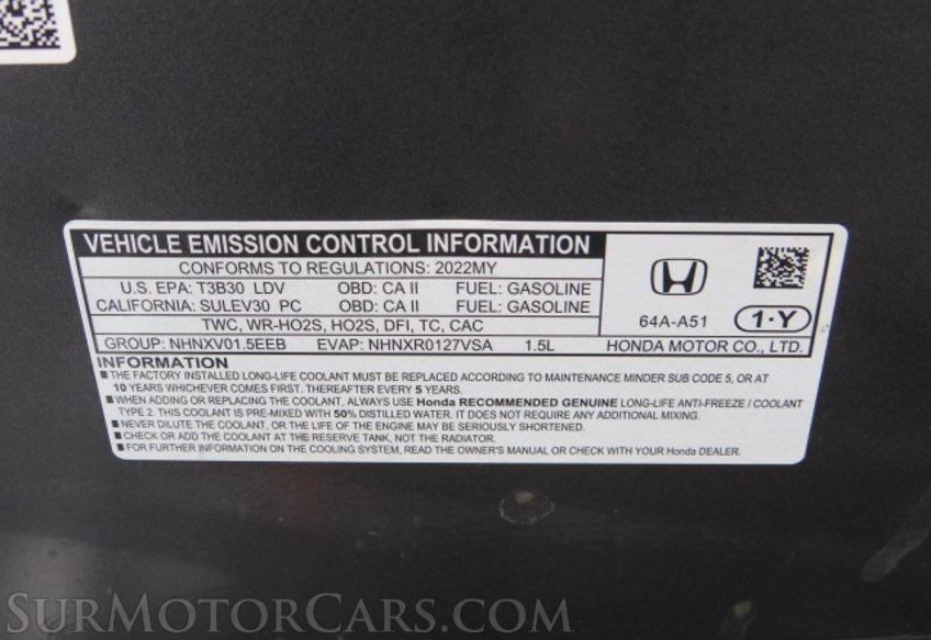 2022 Honda Civic Sedan - Image 49