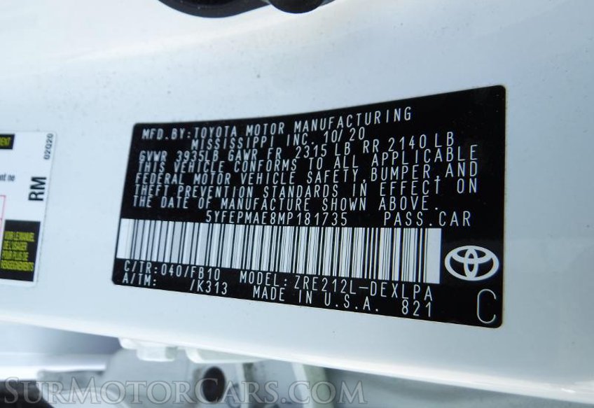 2021 Toyota Corolla - Image 5