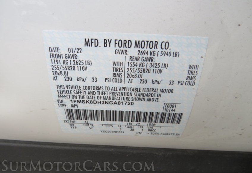 2022 Ford Explorer - Image 56