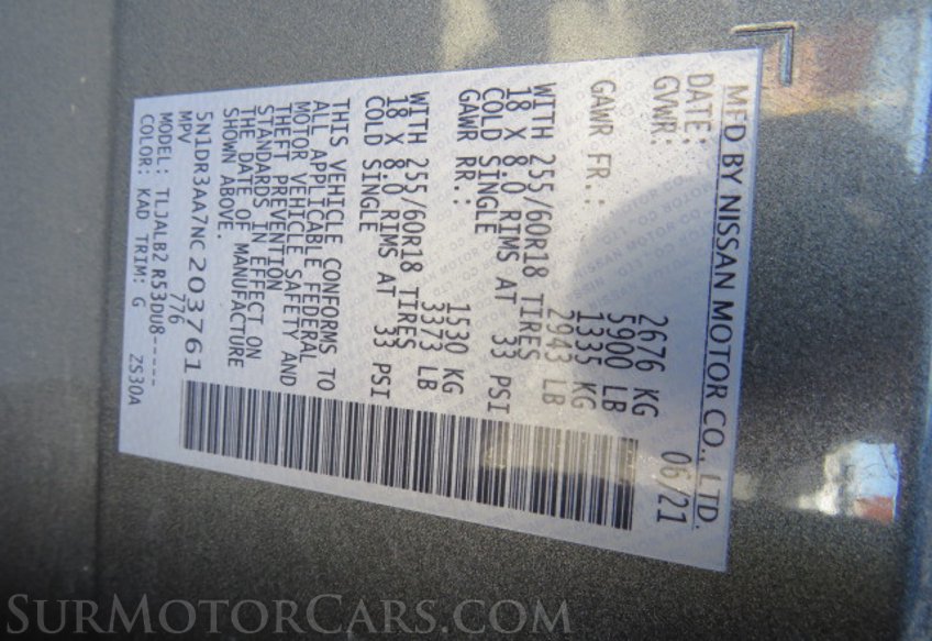 2022 Nissan Pathfinder - Image 49