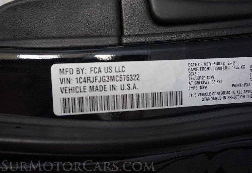 2021 Jeep Grand Cherokee - Image 42