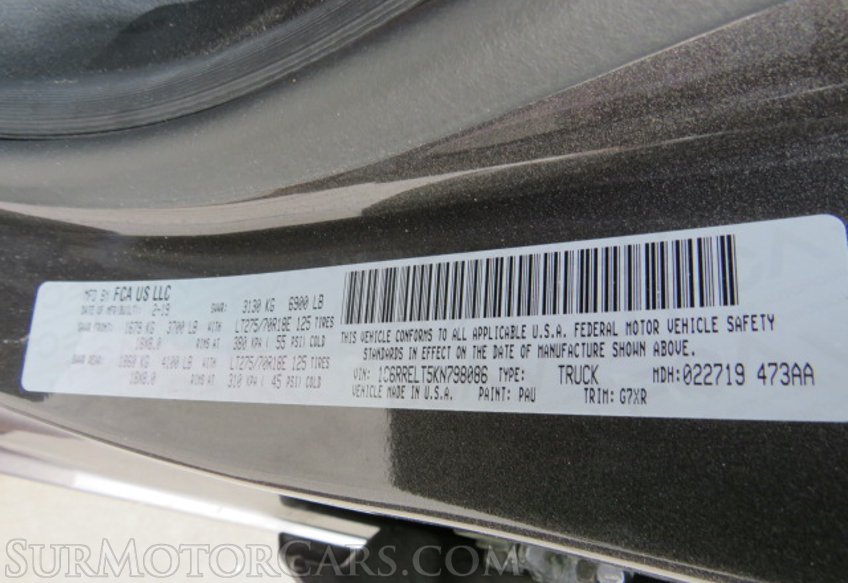 2019 Ram 1500 - Image 54
