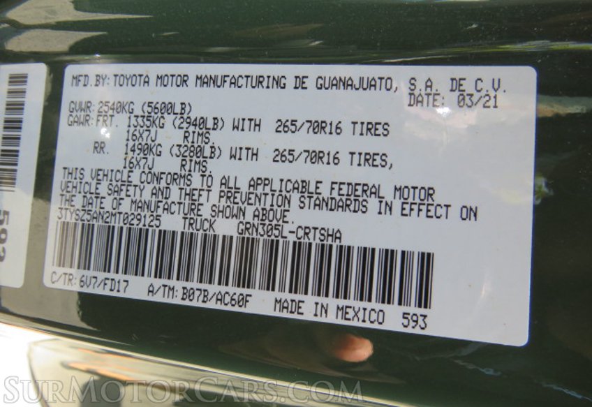 2021 Toyota Tacoma 4WD - Image 52