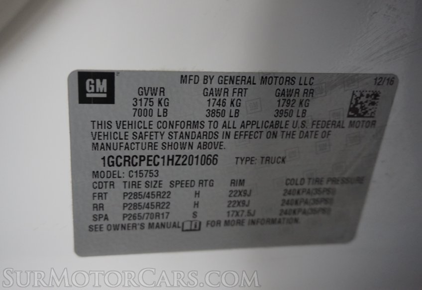 2017 Chevrolet Silverado 1500 - Image 58