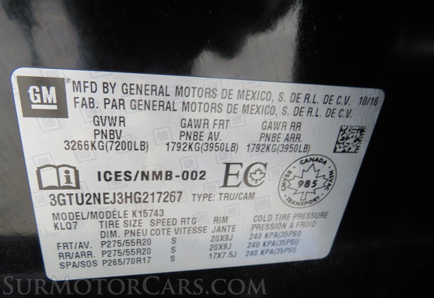 2017 GMC Sierra 1500 - Image 52