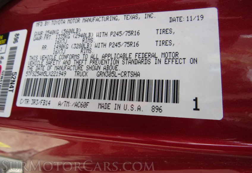 2020 Toyota Tacoma 4WD - Image 46