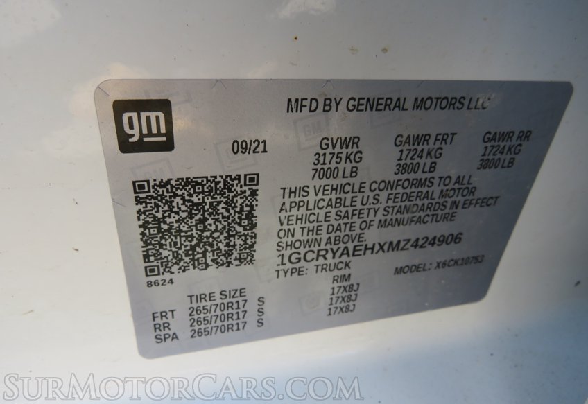 2021 Chevrolet Silverado 1500 - Image 59