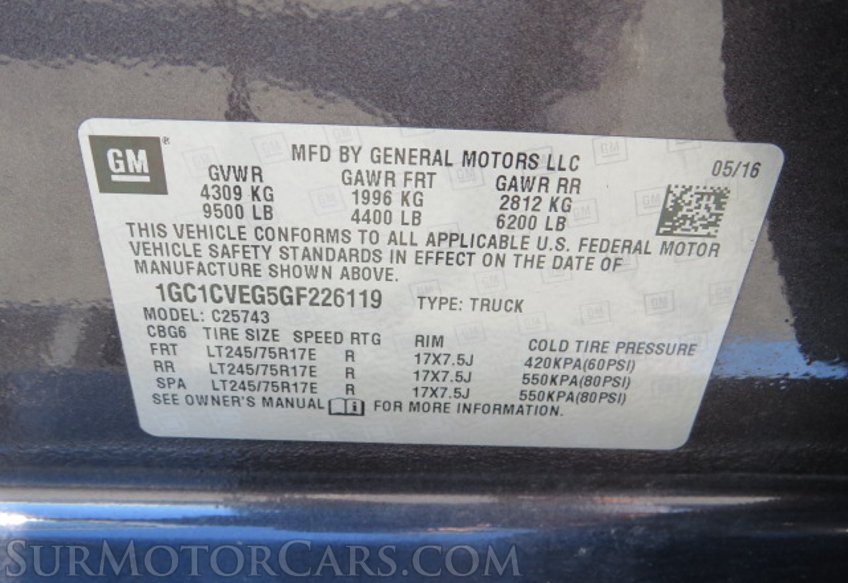 2016 Chevrolet Silverado 2500HD - Image 44