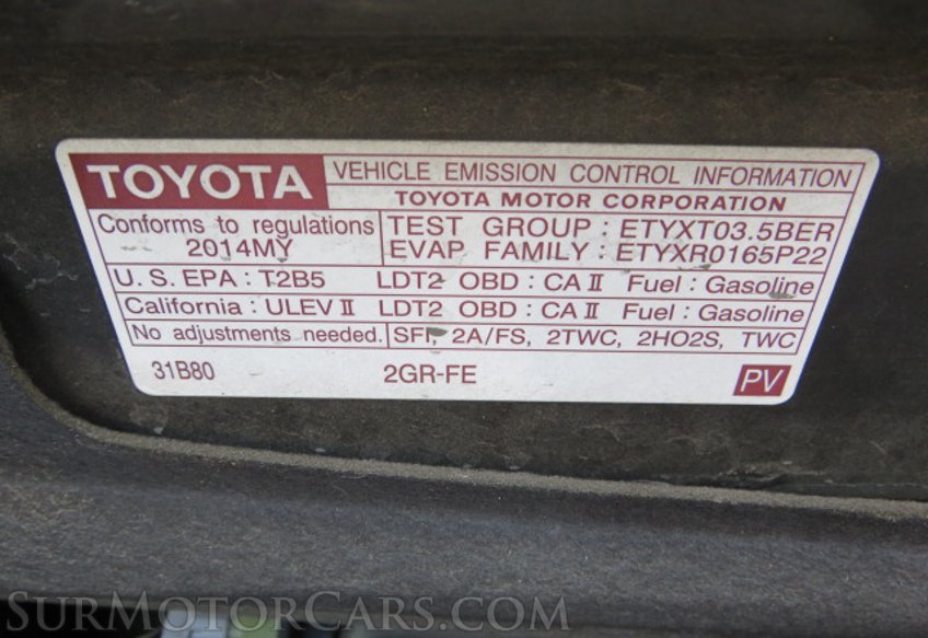 2014 Toyota Sienna - Image 59