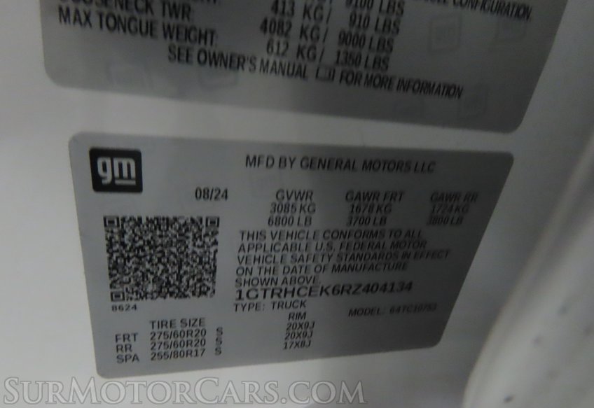 2024 GMC Sierra 1500 Elevation - Image 55