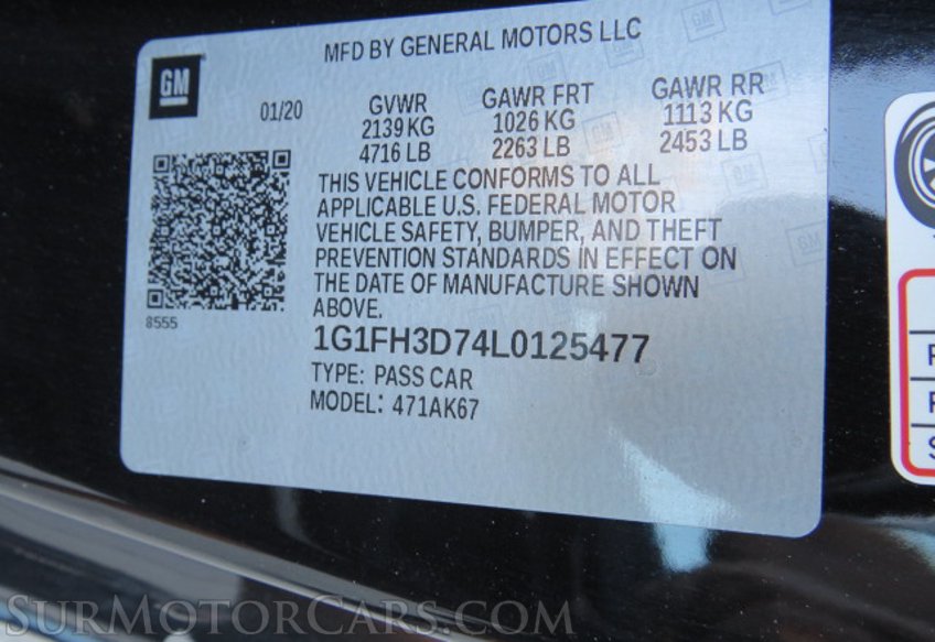 2020 Chevrolet Camaro - Image 51