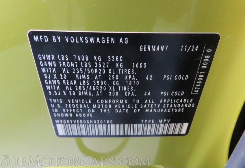 2025 Volkswagen ID. Buzz 1st Edition 4Motion - Image 53