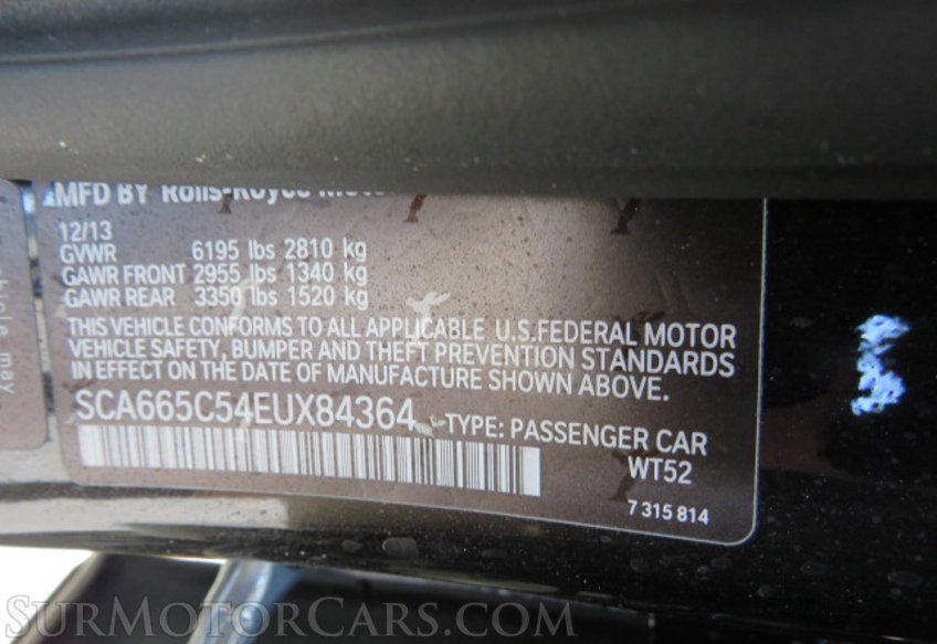 2014 Rolls-Royce Wraith - Image 55