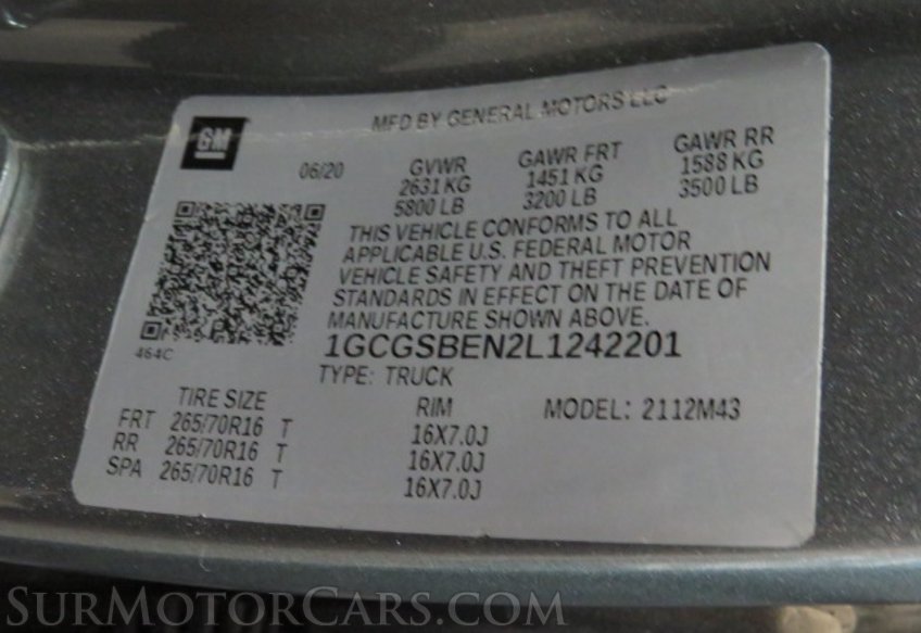 2020 Chevrolet Colorado - Image 44