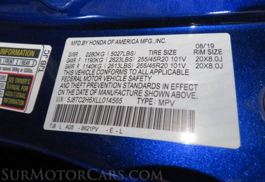 2020 Acura RDX - Image 55