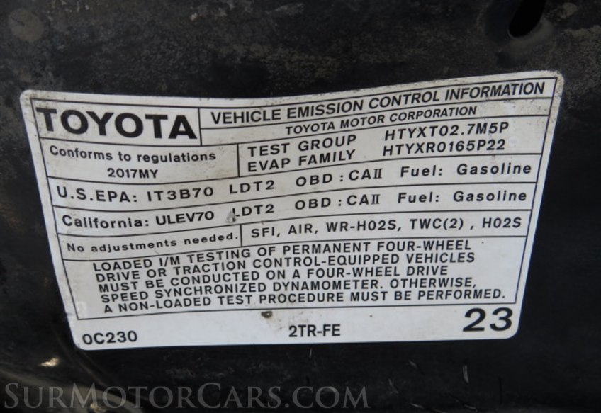 2017 Toyota Tacoma - Image 39