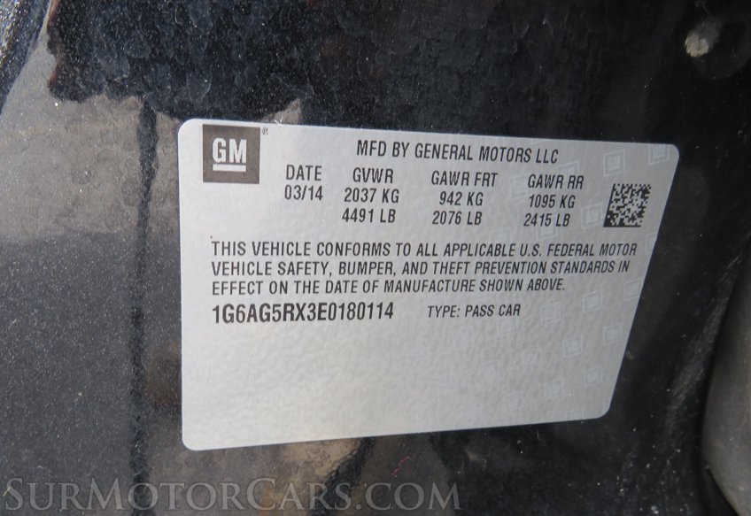 2014 Cadillac ATS - Image 55