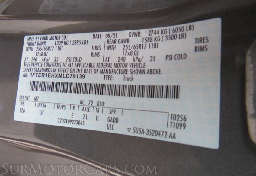 2021 Ford Ranger - Image 49