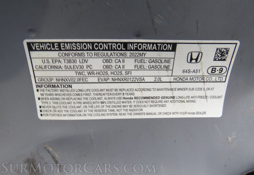 2022 Honda Civic - Image 70