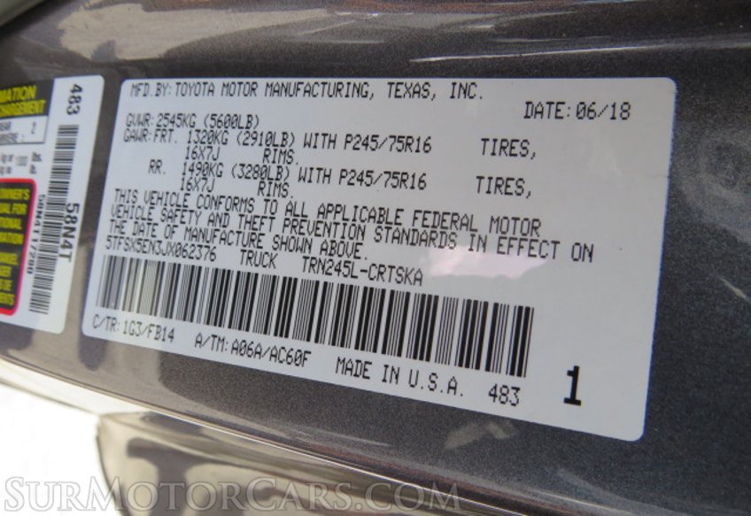 2018 Toyota Tacoma - Image 43