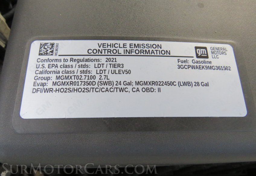 2021 Chevrolet Silverado 1500 - Image 50