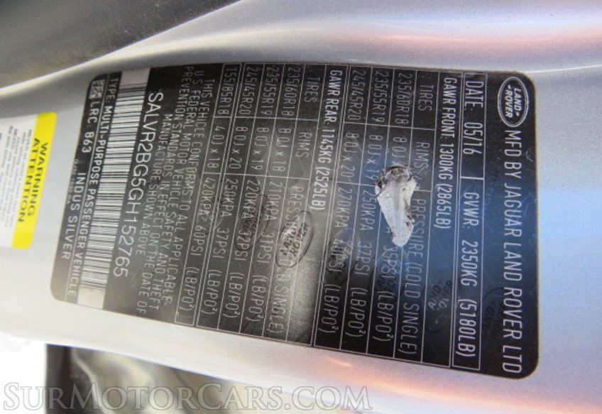 2016 Land Rover Range Rover Evoque - Image 52