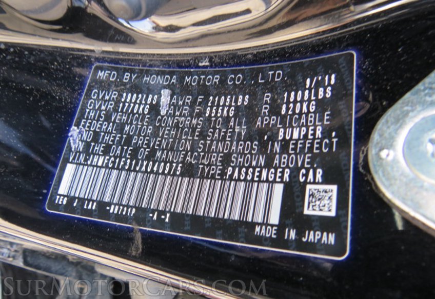 2018 Honda Civic Sedan - Image 44