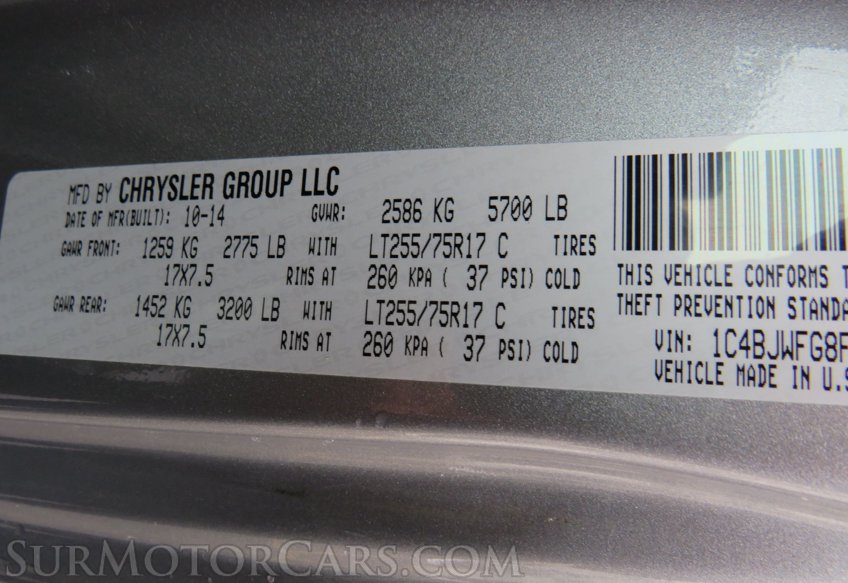 2015 Jeep Wrangler Unlimited - Image 62