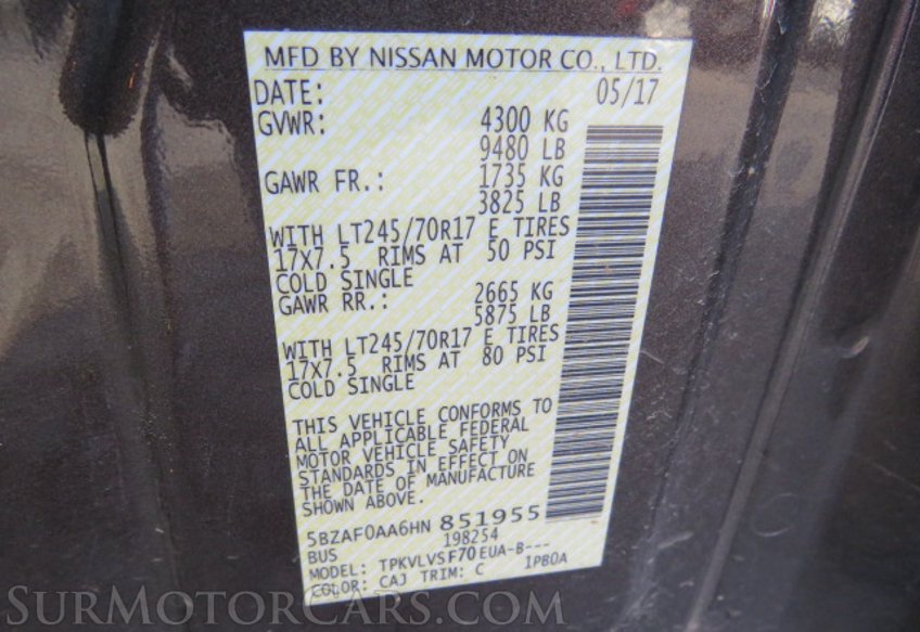 2017 Nissan NV Passenger - Image 41