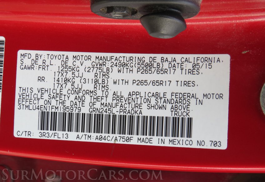 2015 Toyota Tacoma - Image 53