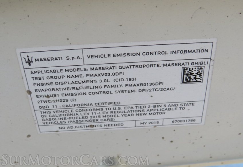 2015 Maserati Ghibli - Image 54