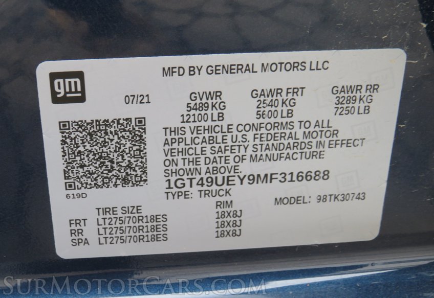 2021 GMC Sierra 3500HD - Image 72