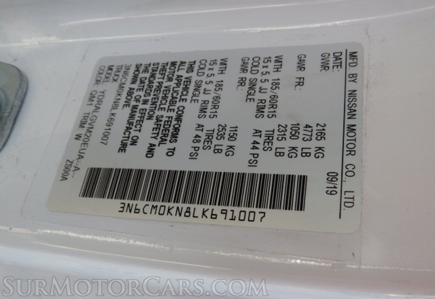 2020 Nissan NV200 Compact Cargo - Image 46