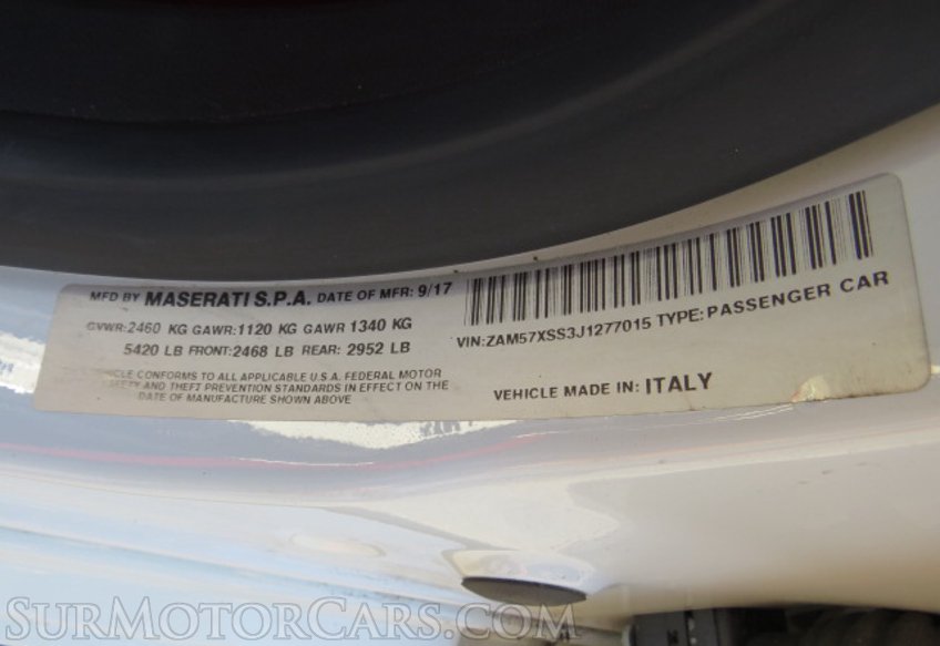 2018 Maserati Ghibli - Image 59