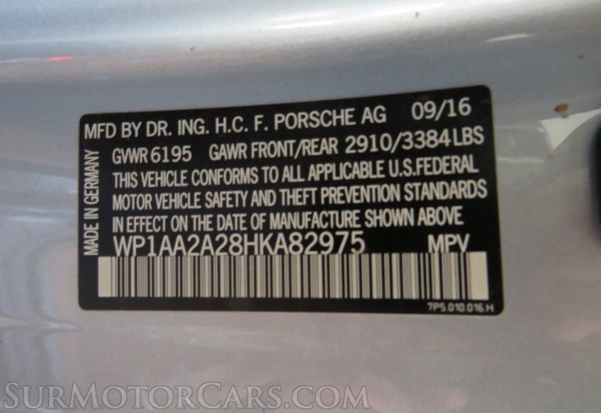 2017 Porsche Cayenne - Image 46