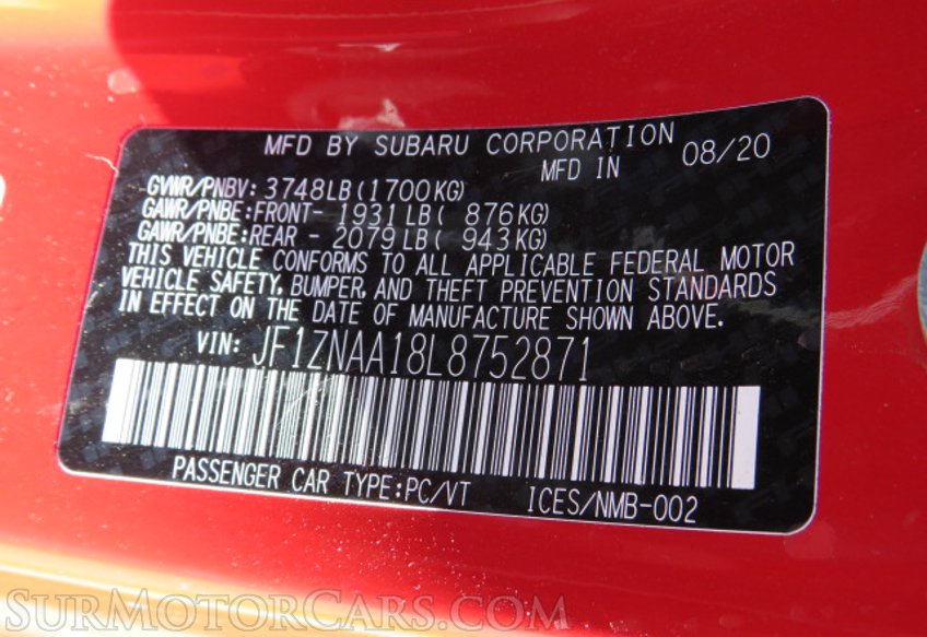 2020 Toyota 86 - Image 43