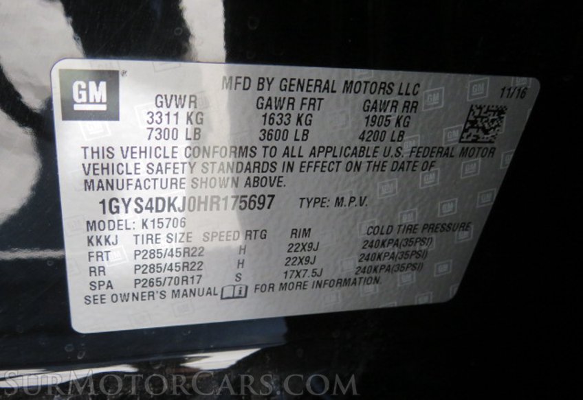 2017 Cadillac Escalade - Image 62