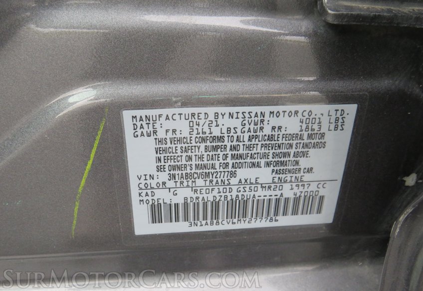 2021 Nissan Sentra - Image 50