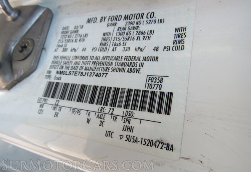 2018 Ford Transit Connect Van - Image 49