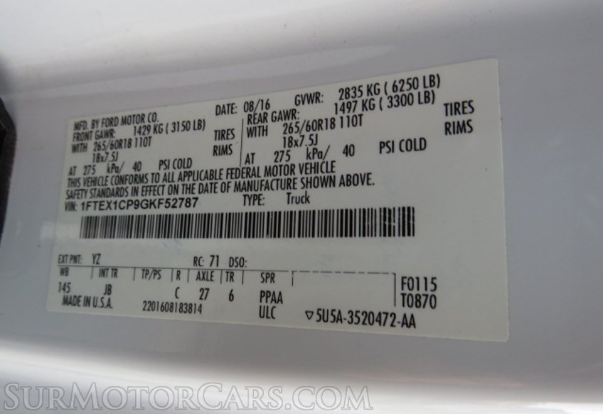 2016 Ford F-150 - Image 53