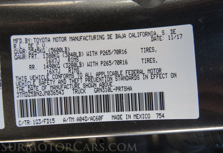 2018 Toyota Tacoma - Image 48